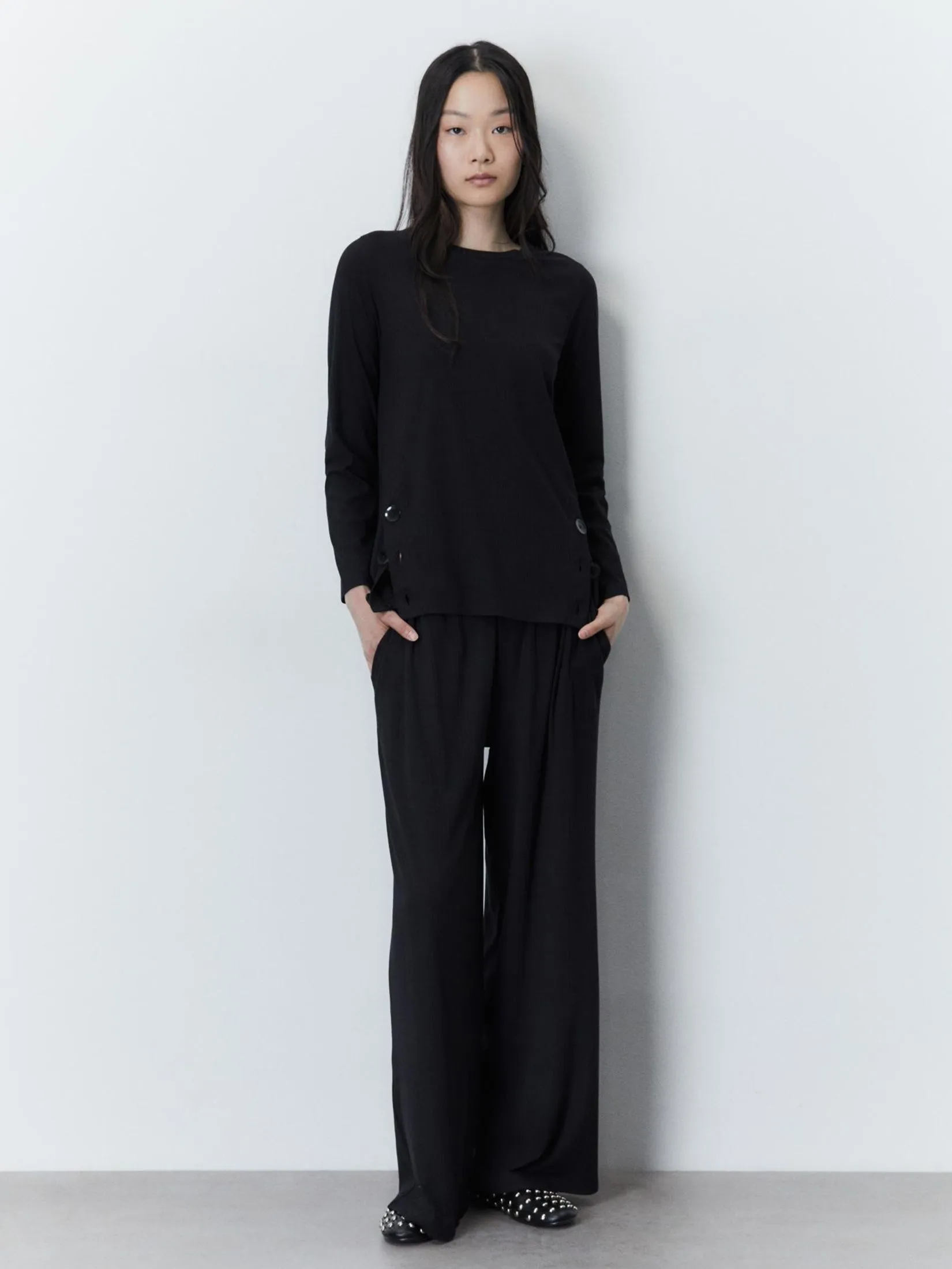 SFERA Women Loose Pants Fluid