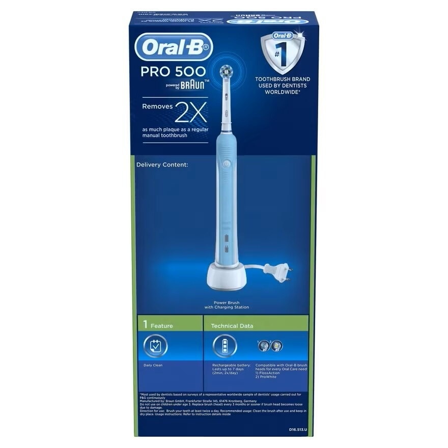 Oral-B Electric Power Toothbrush Pro 500