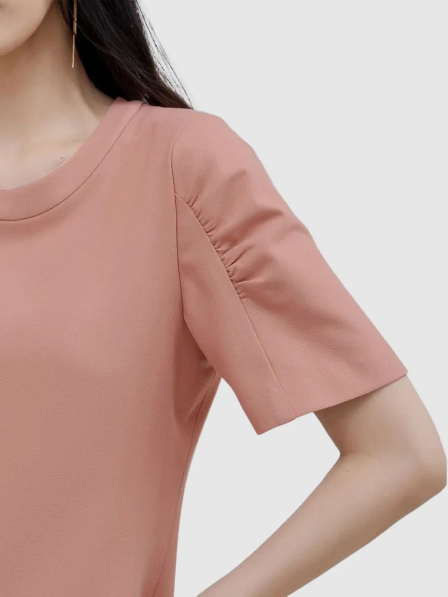 VERONIQA Women Dress Suiting Wool Brown