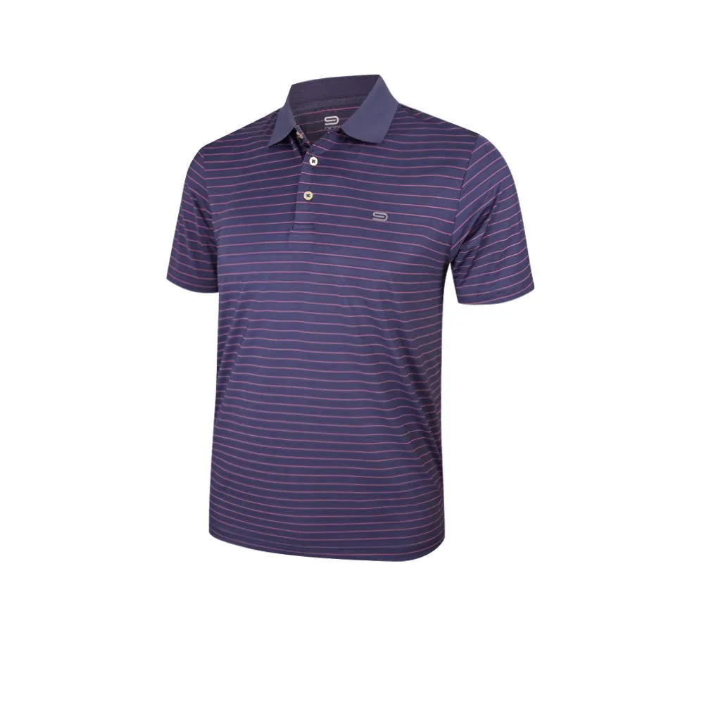 9NINE Men Golf Polo Shirt N25GOPOM04 Blue - 9N358AP613EKTH