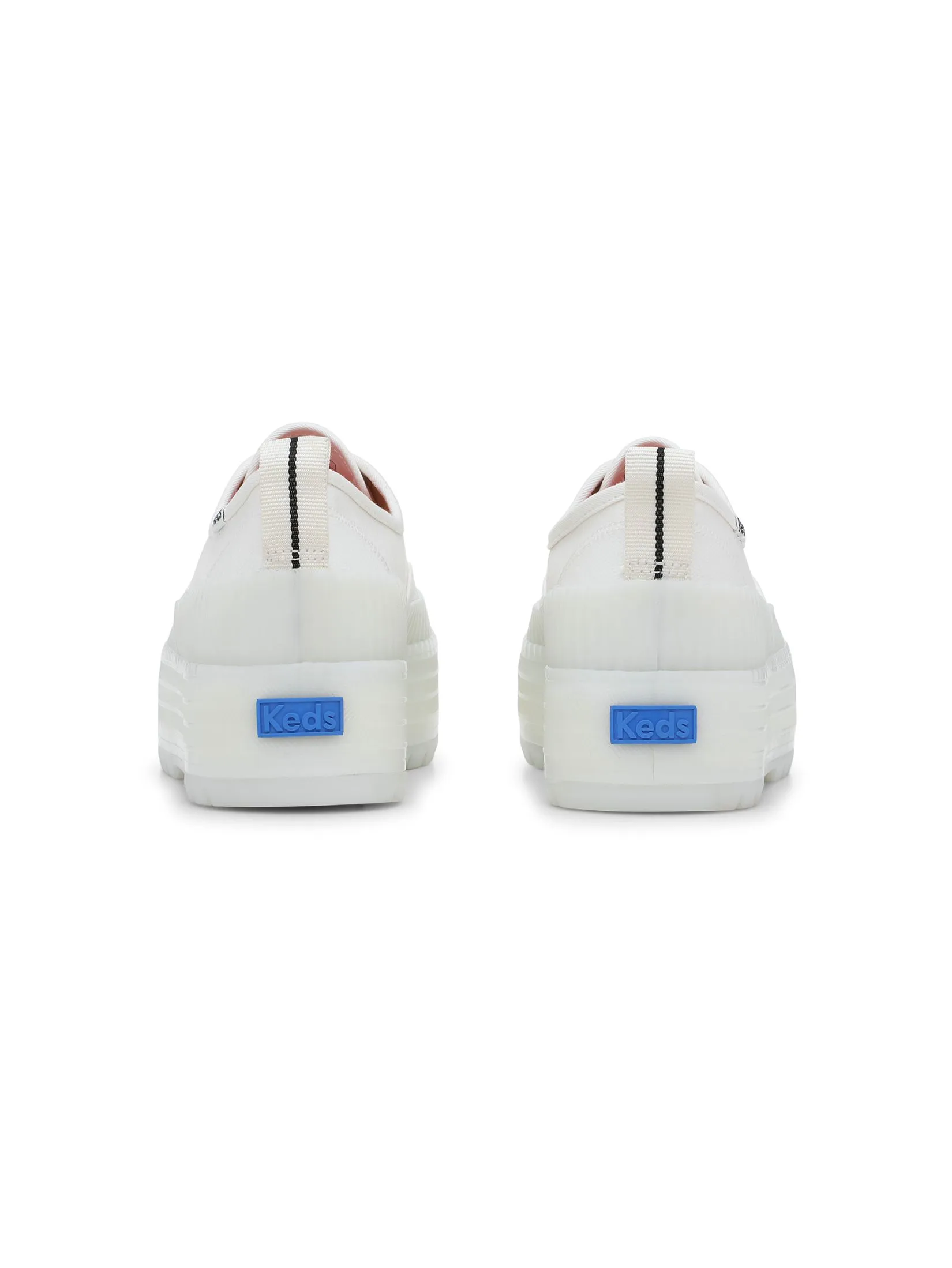 KEDS Women The Platform Lug Weatherized White