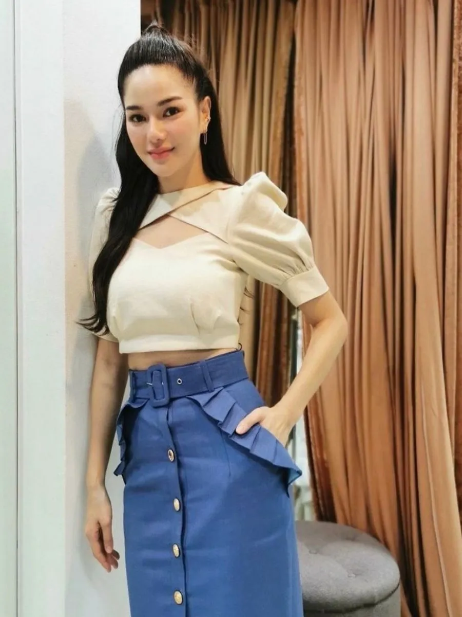 SILHOUETTE Demin Cello skirt