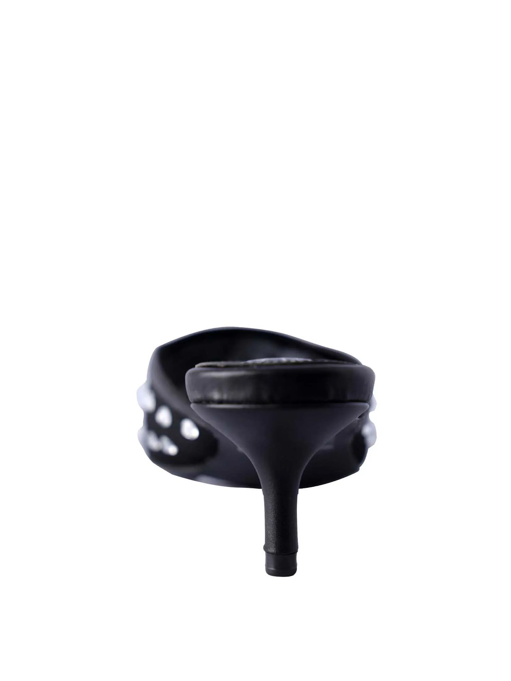 VILLAINS SF LIRA Women's Mule Heels BLACK