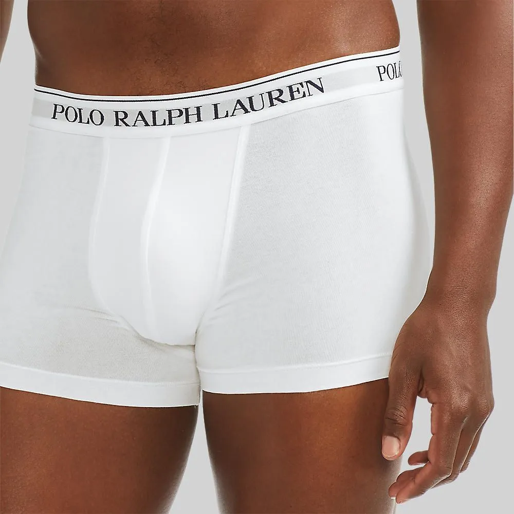 POLO RALPH LAUREN Underwear TRUNKS-Stretch Cotton Trunk 3-Pack MAPOUND0S720194 100 WHITE