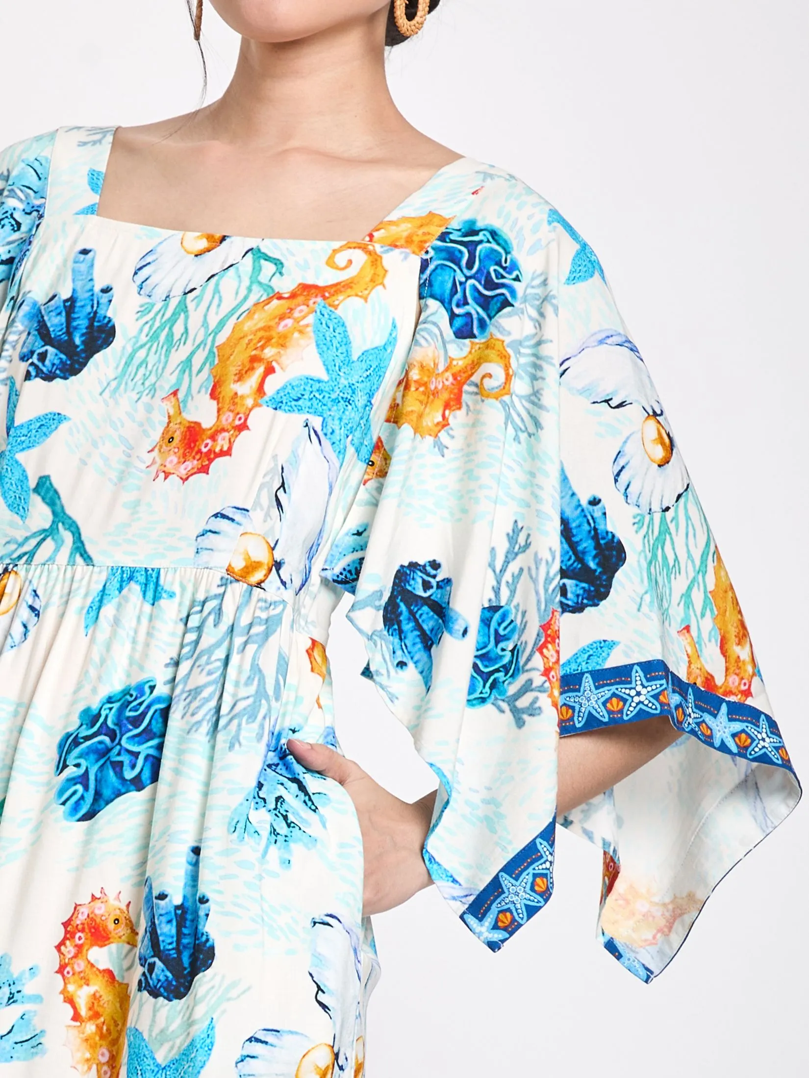 JOURNAL Women Dress Short Sleeves Print