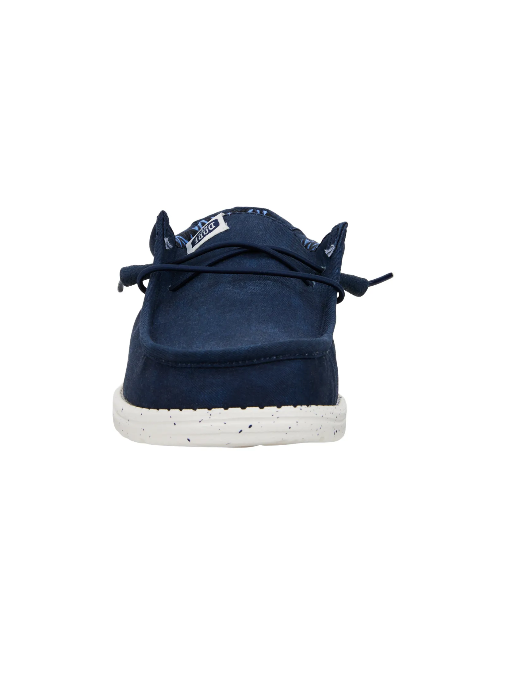 HEYDUDE WALLY STRETCH CANVAS  - NAVY