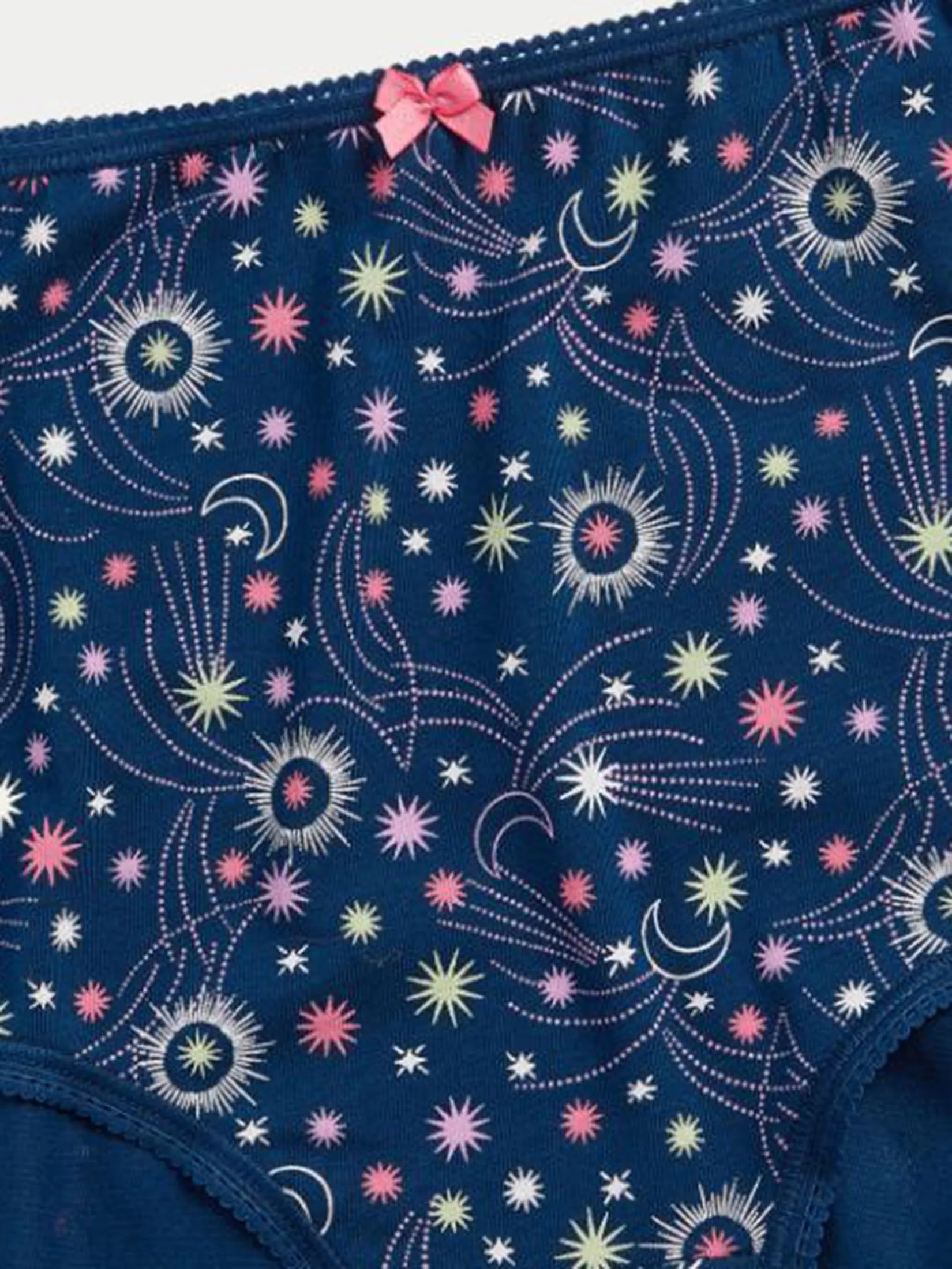 MARKS & SPENCER Women Full Briefs Cotton Lycra 5 Pk Multi-color