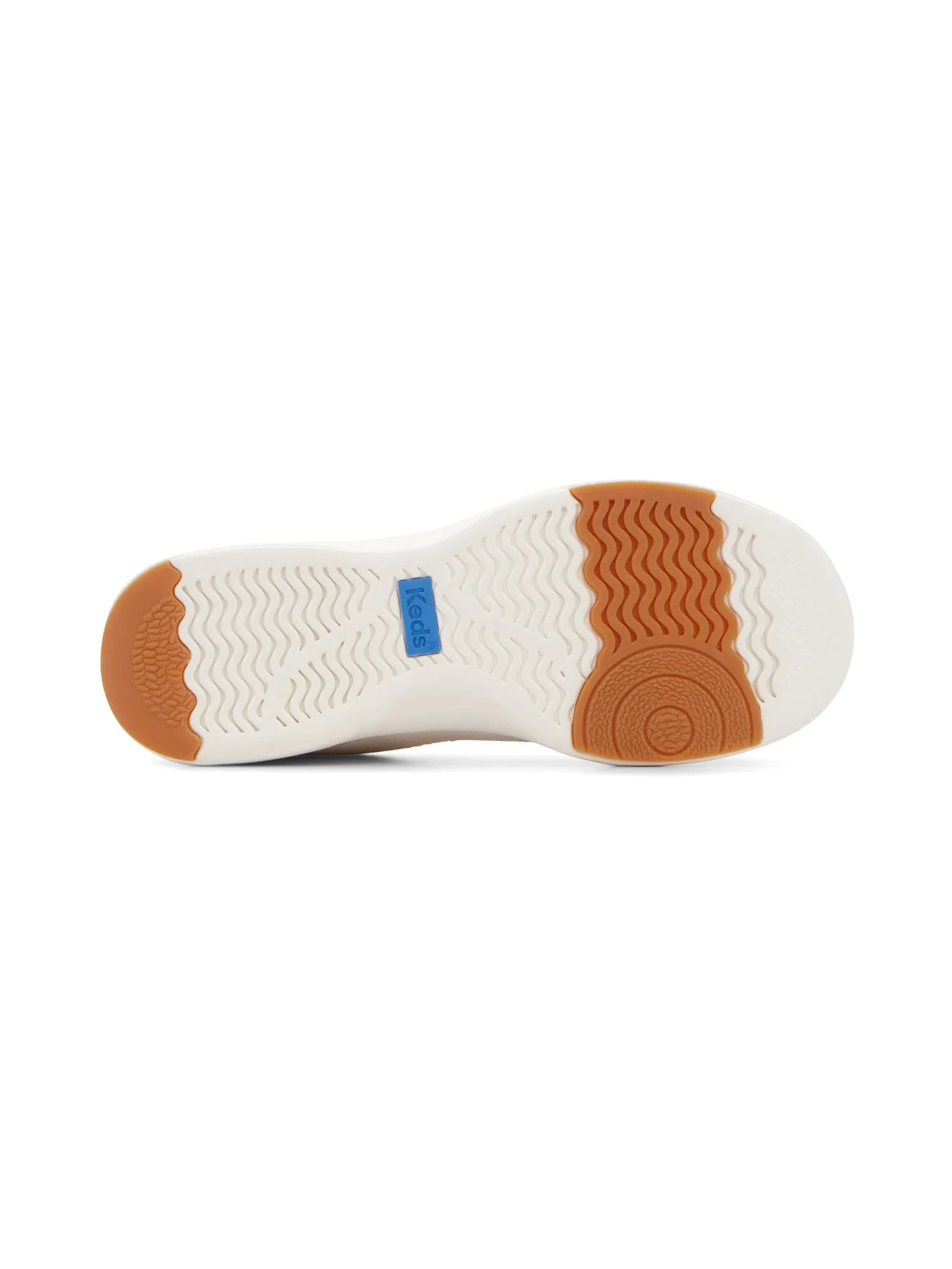 KEDS Women Blisswalk Lace Eng Knit Egret/ Gold