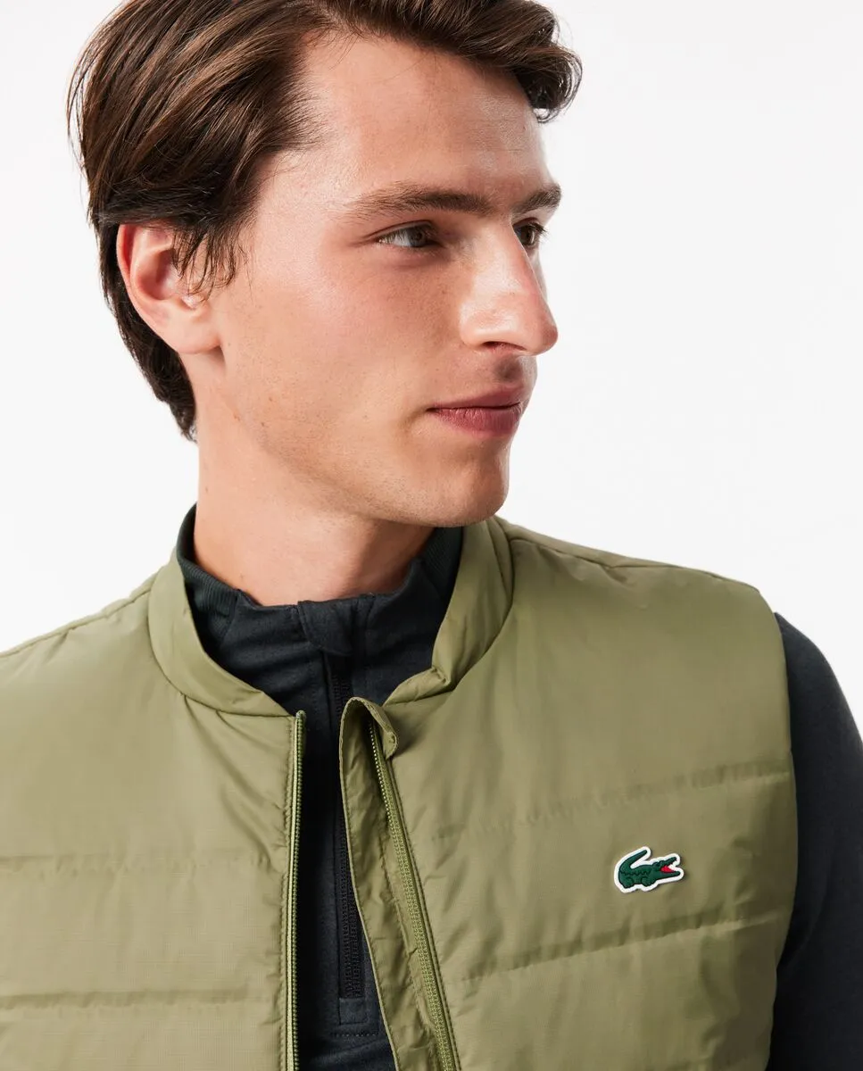 LACOSTE Sport Quilted Vest Green