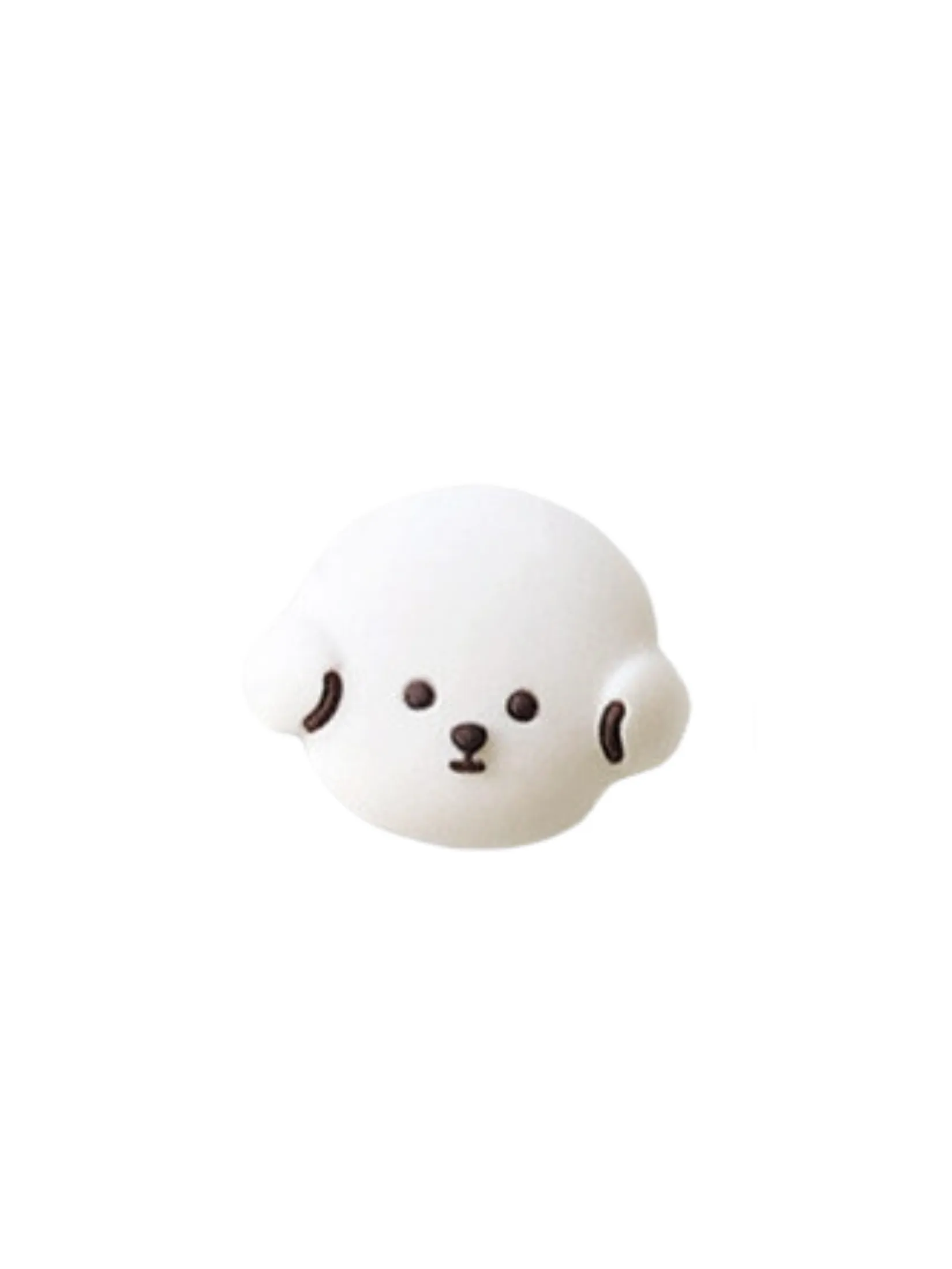 MILL AND MOI MNM Silicone charm - White Bichon (S)