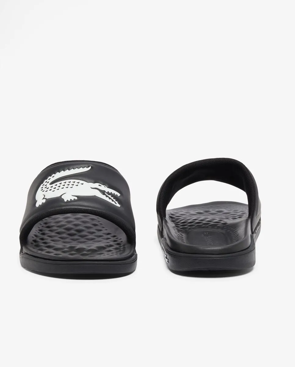 LACOSTE Men’s Serve Slide Dual Black