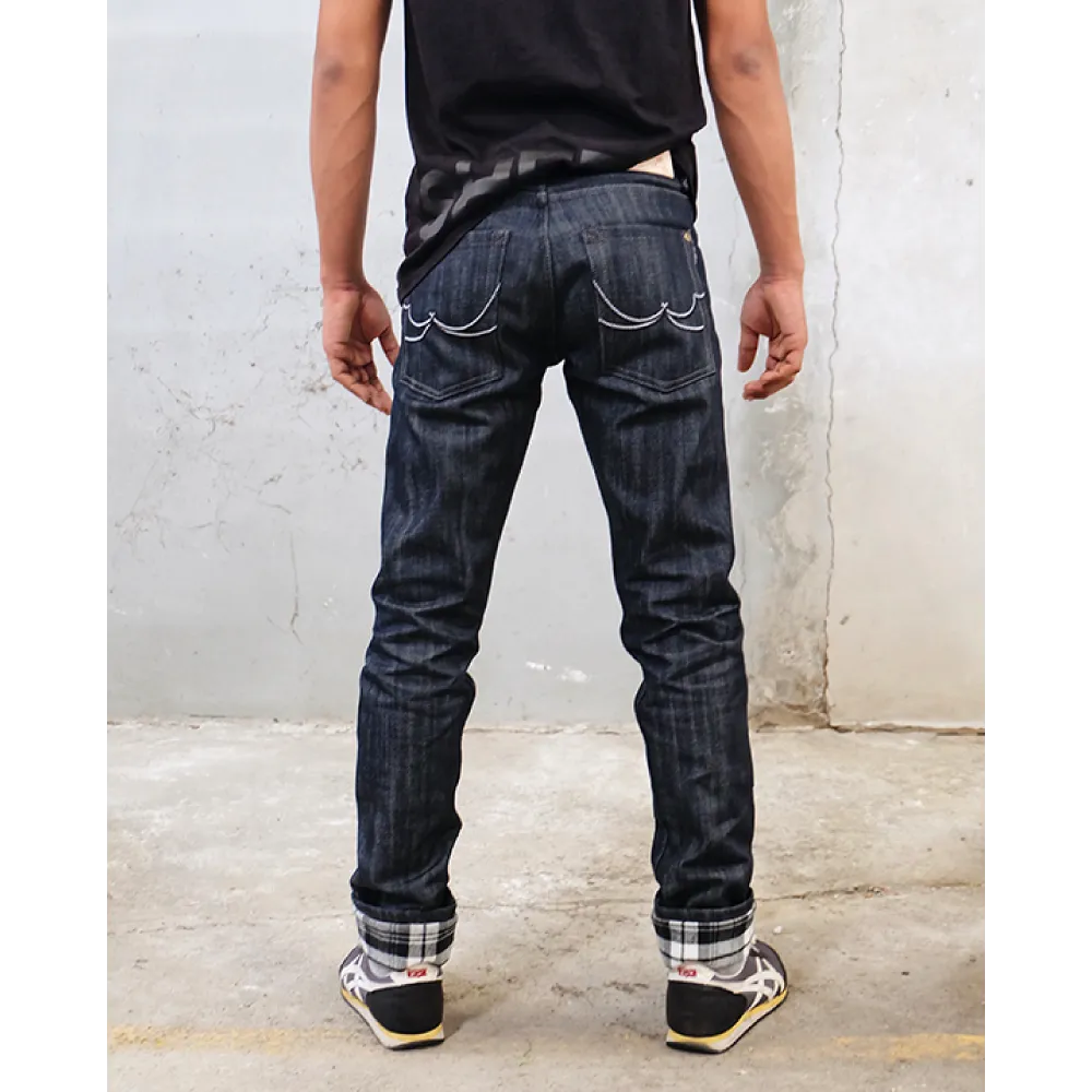 BLACK SHEEP JEANS Navy Blue Blacksheep Jeans : BSMSF-170902