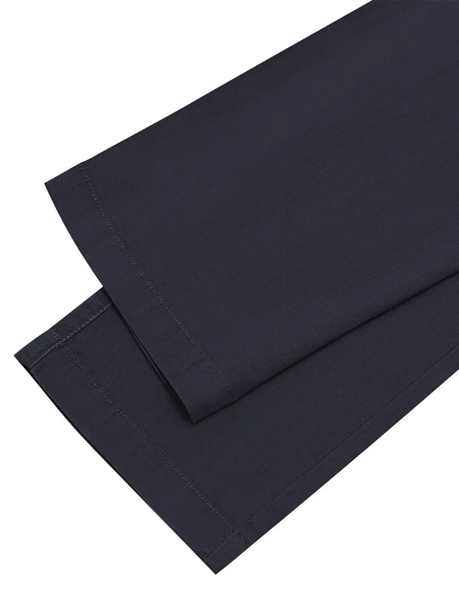 GIORDANO Men's Low-Rise Twill Pants (180 Waistband) Atom Grey