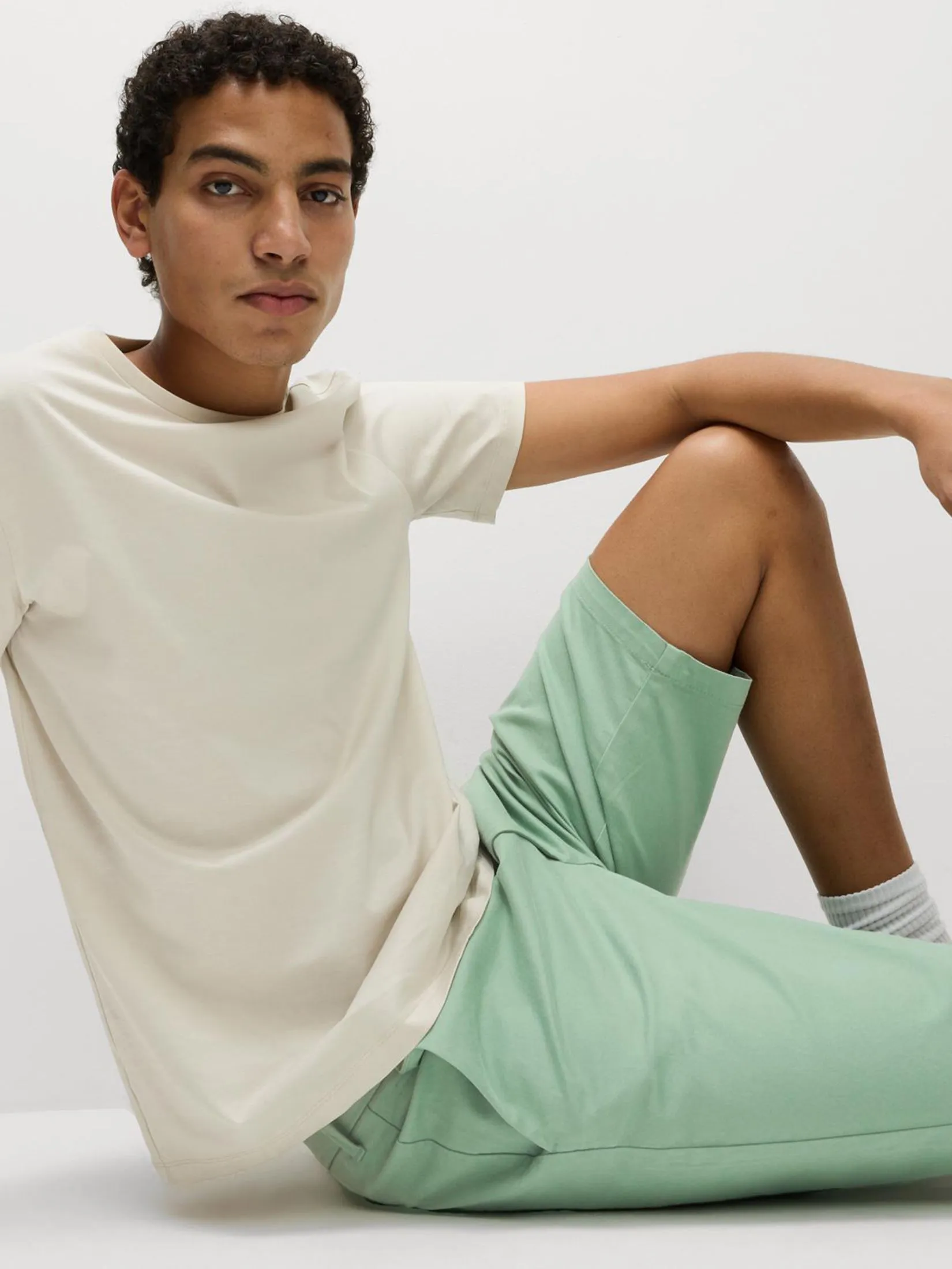 MARKS & SPENCER Men Chino Shorts Regular Fit Stretch