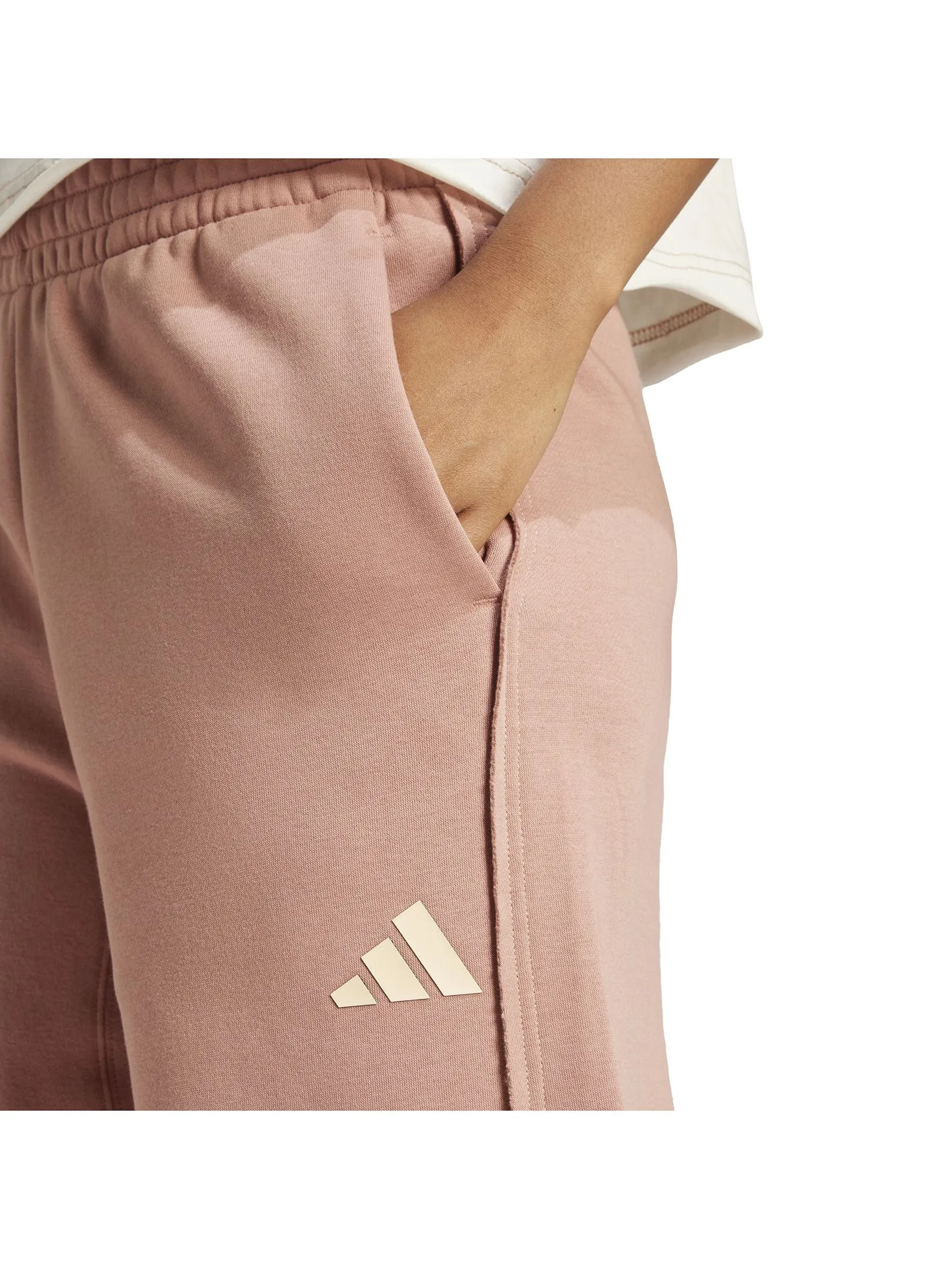 ADIDAS Women 7/8 Pants ALL SZN Loose Graphic Warm Clay