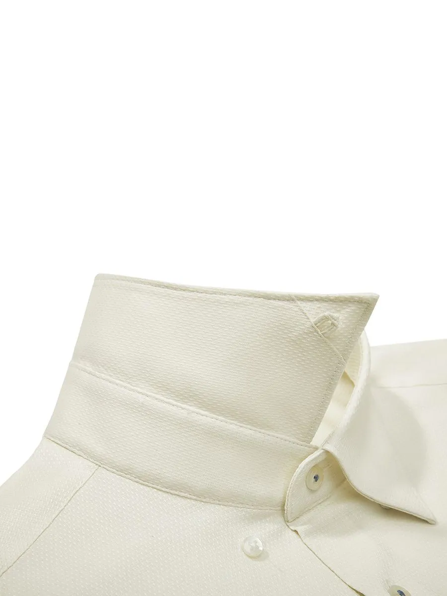 G2000 Men Clothing Easy Care Stretch Shirt Smart Fit - Beige