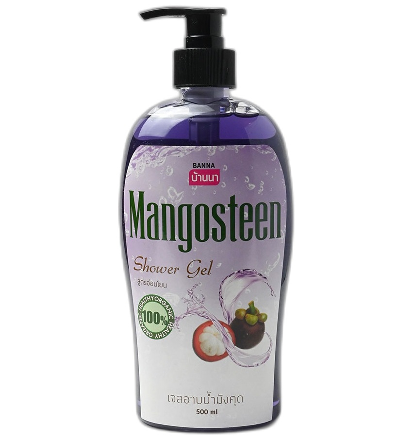 Отбеливающий гель для душа с мангостином Banna 250 мл