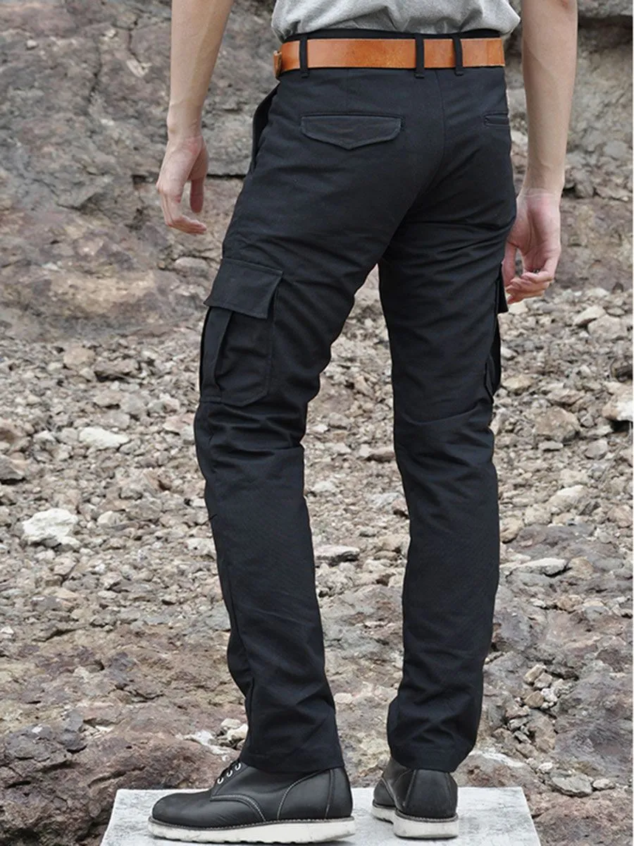 SIMPLE&RAW Duck Duty Pants Sk825-Bk-26 Black