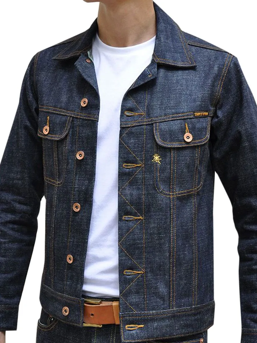 SIMPLE&RAW Jack Rover Jacket Jk905-L Dark Blue