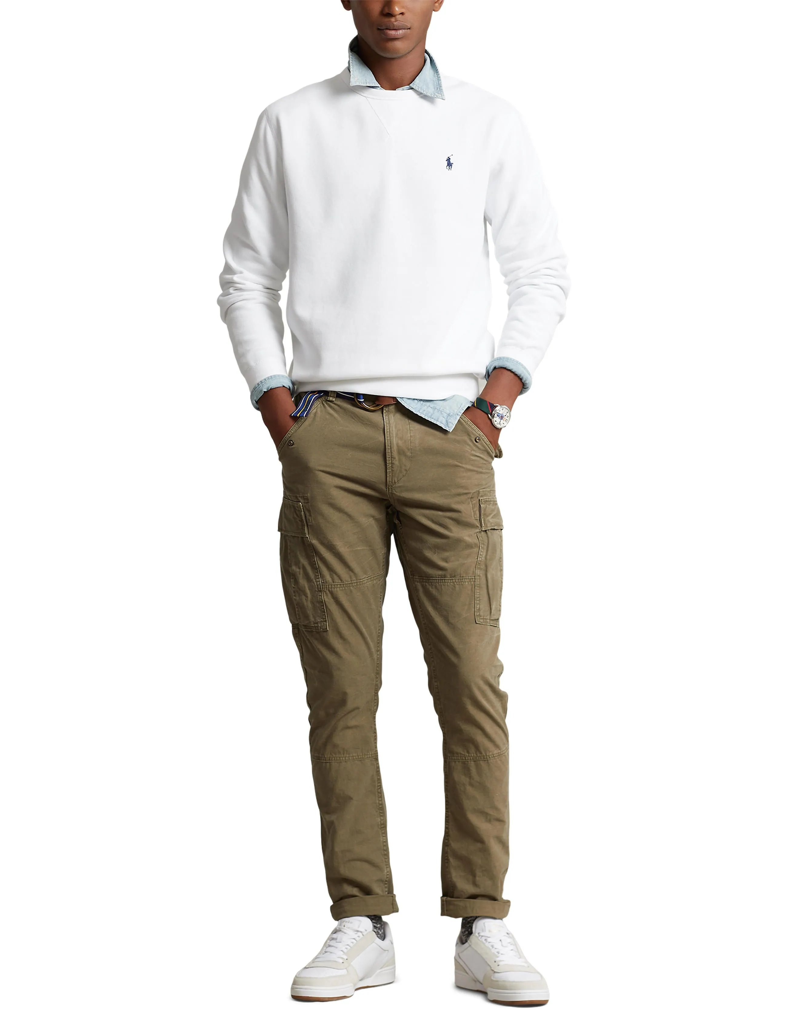 POLO RALPH LAUREN Pullover Men MNPOKNI16820351 White