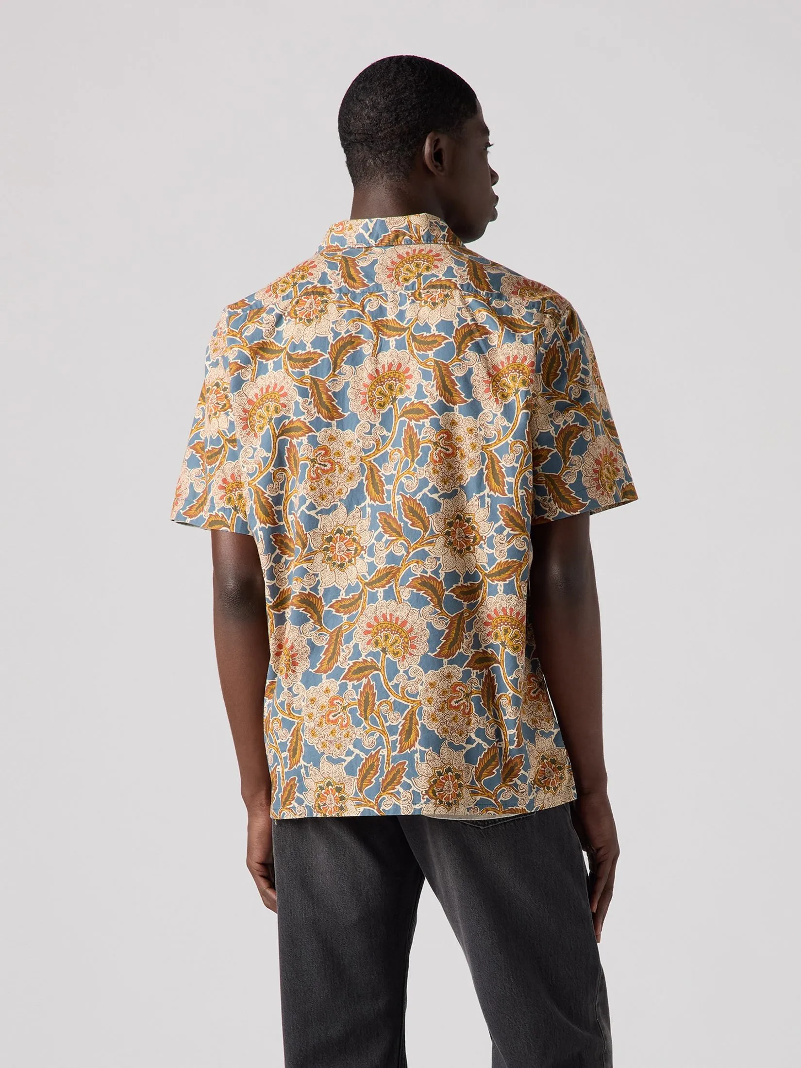 LEVI'S Levi’s Men’s Sunset Camp Shirt Brown