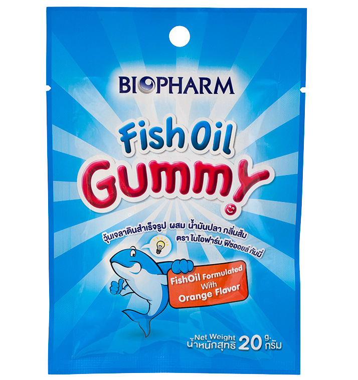 Детские конфеты с рыбьим жиром и вкусом апельсина 20 гр