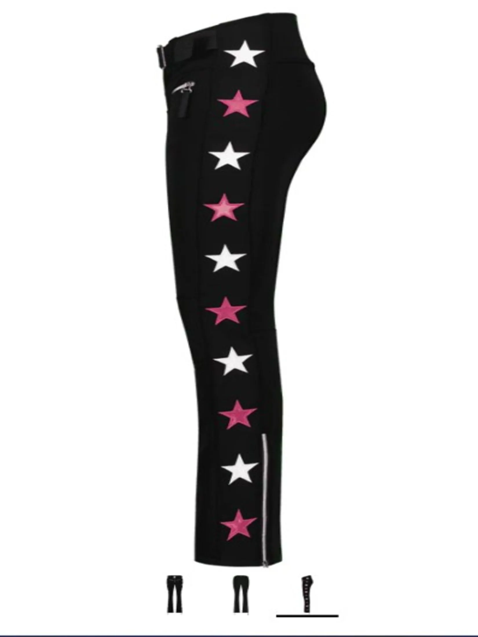 JETSET Tiby Ski Pants Star In Off White