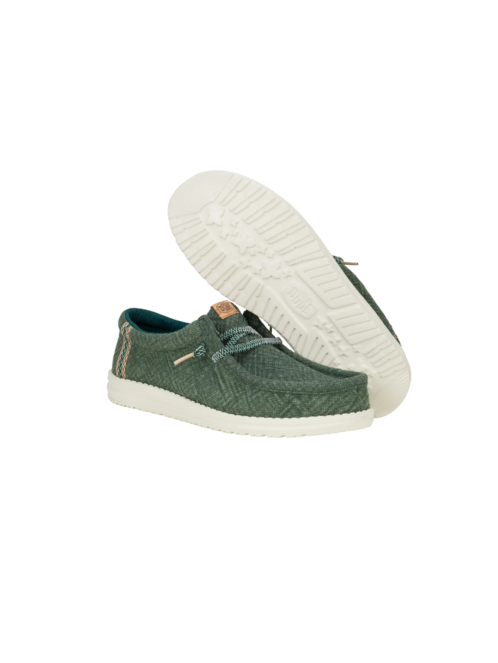HEYDUDE WALLY JUTE  - SEA GREEN