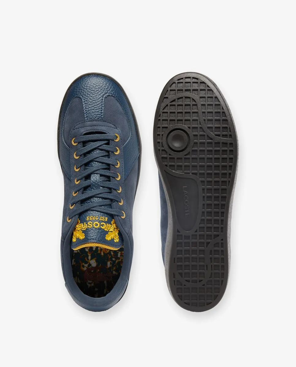 LACOSTE Men’s Baseshot Pro Leather Sneakers Blue