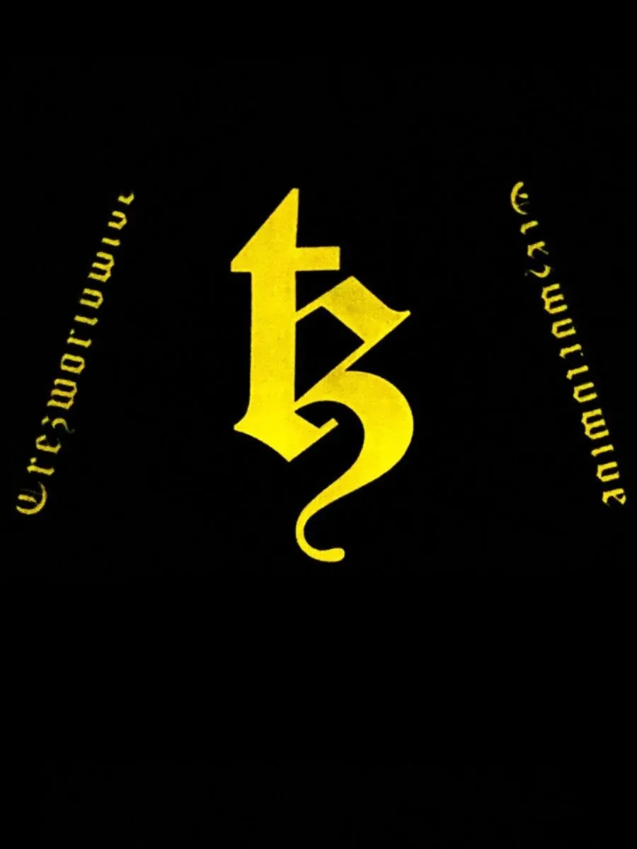 TZ WORLDWIDE Men HOODIE TZ BE TREZ - BLACK (GLOW IN THE DARK)