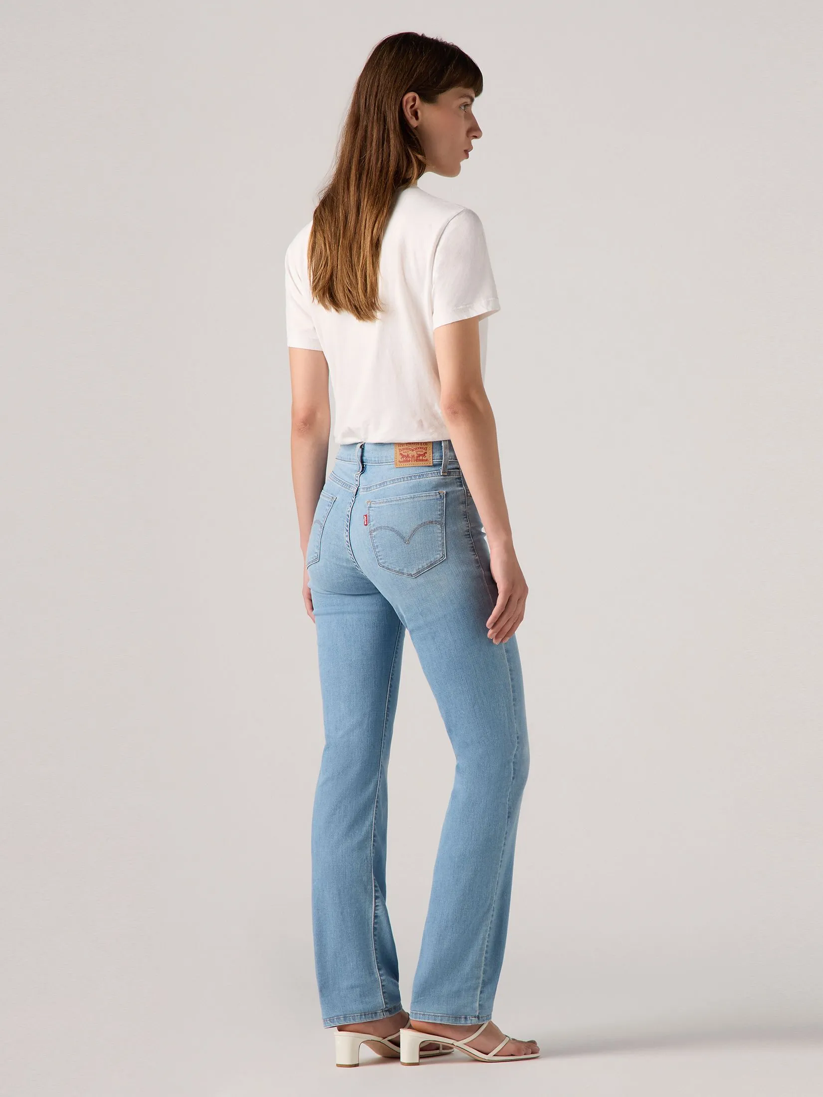 LEVI'S Women's 314 Shaping Straight Jeans Light Blue