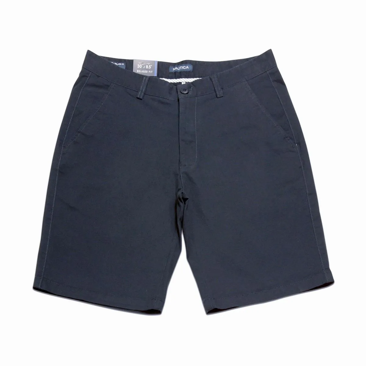 NAUTICA Men's Shorts, Chestnut Navy
