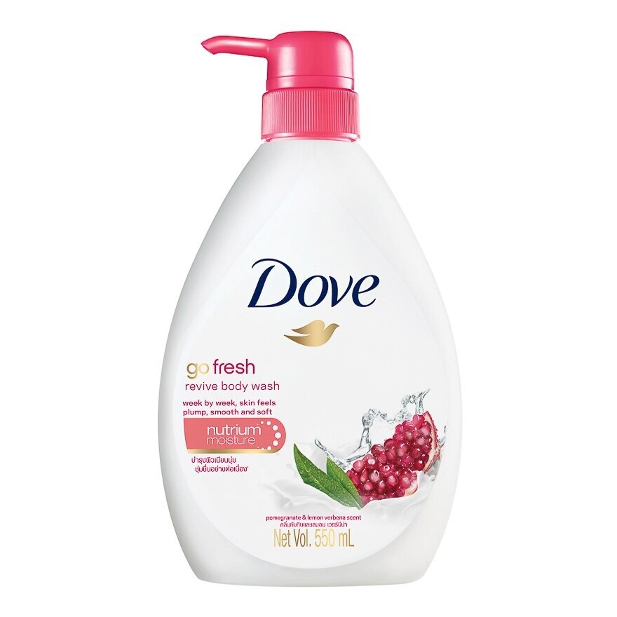 Dove Body Wash Go Fresh Revive Nourishing 550 Ml.