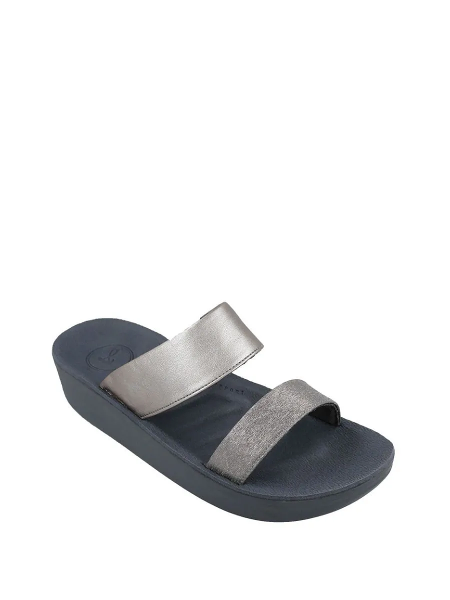 AEROSOFT Women Sandals Extra Soft F12 - Grey Size - 37 EU