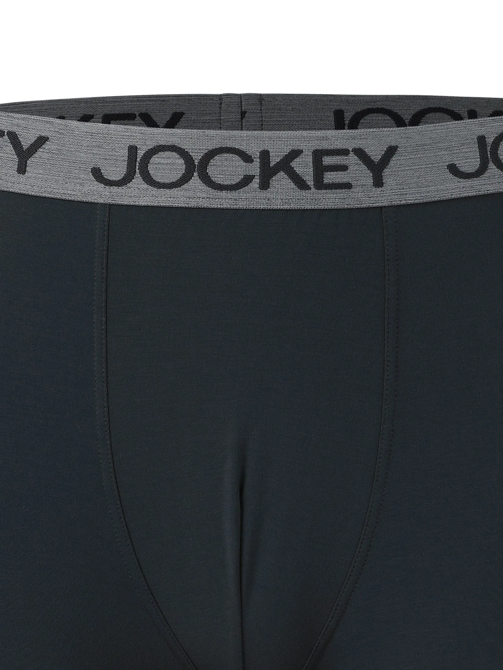 JOCKEY UNDERWEAR Men's MICRO MODAL AIR TRUNKS GREY