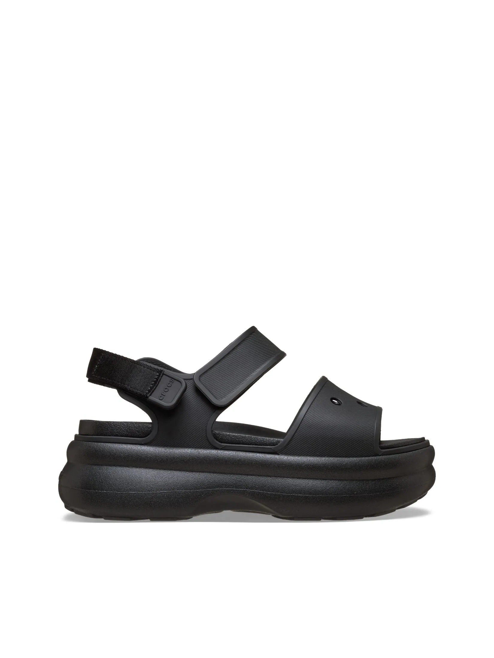 CROCS WOMEN'S SOHO Y STRAP SANDAL - BLACK