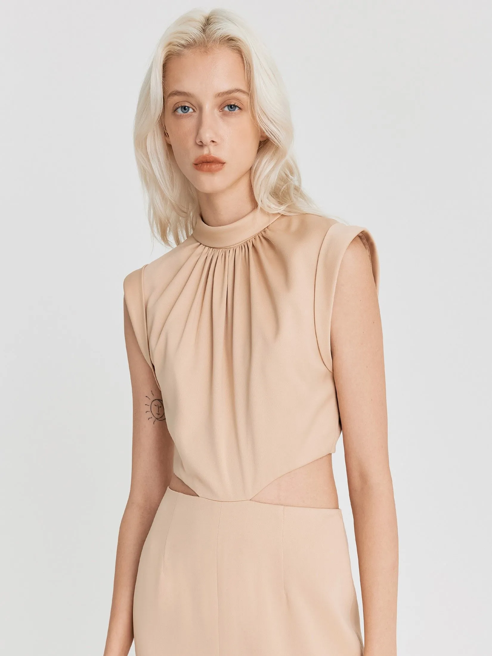 ASV (AW24) Loren Women Maxi Dress Beige