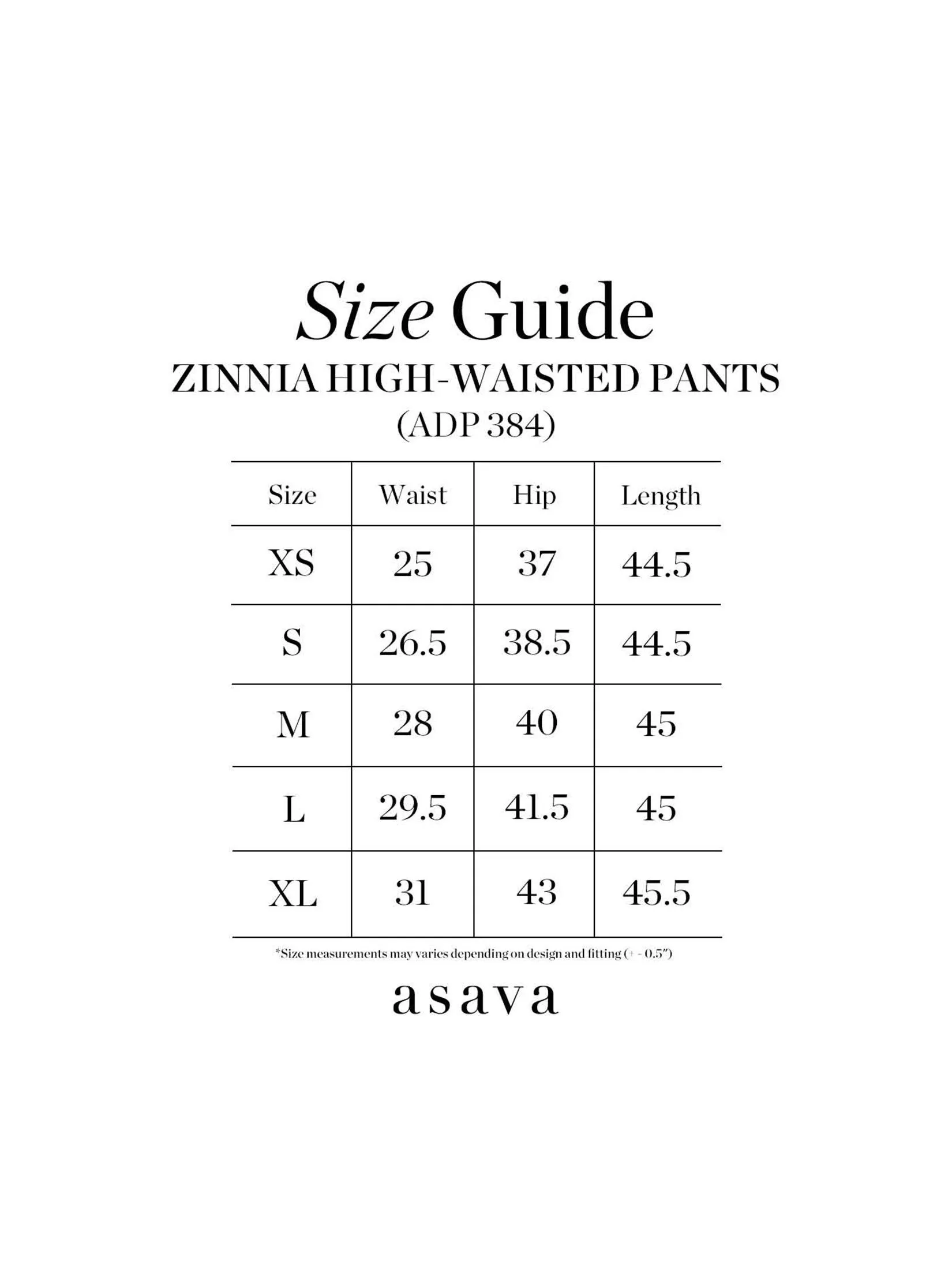 ASAVA ( SS25 )Zinnia High-waisted Women Pants Black
