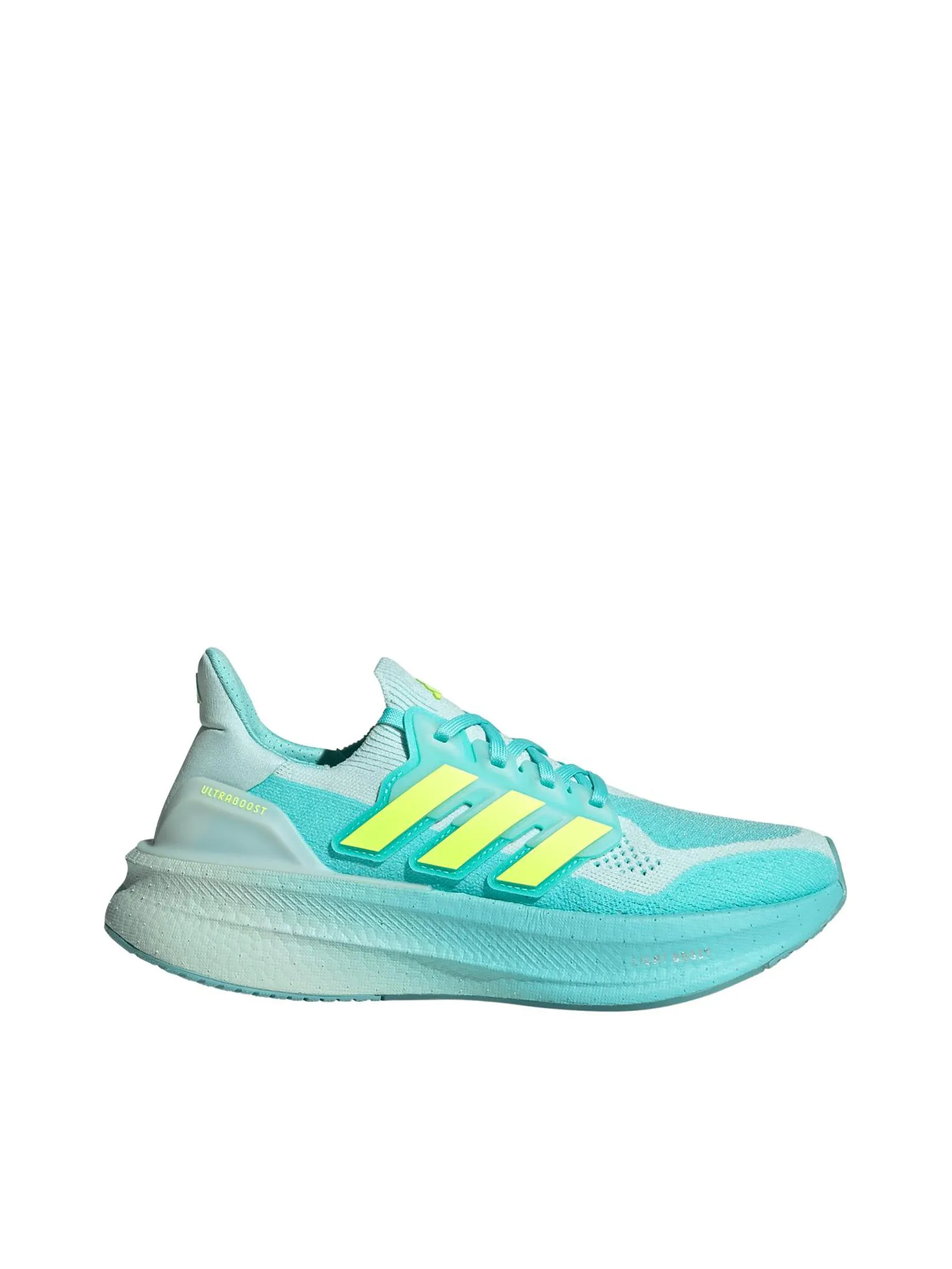 ADIDAS Women Running Shoes Ultraboost 5 JQ2911 Flash Aqua / Hi-Res Yellow / Halo Mint