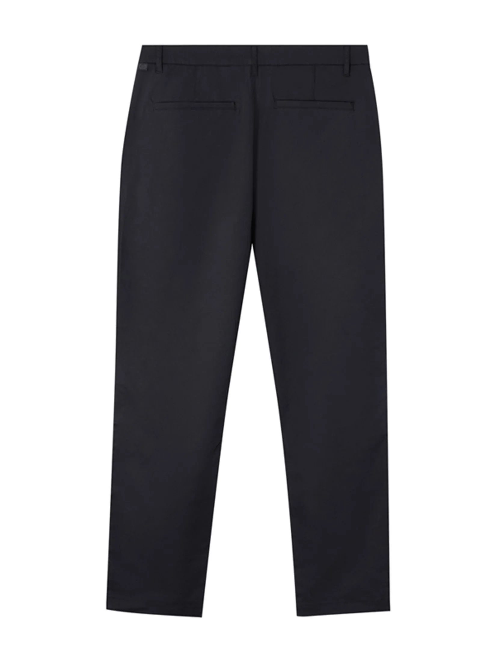 GIORDANO Men's Solid Color Long Pants Signature Black