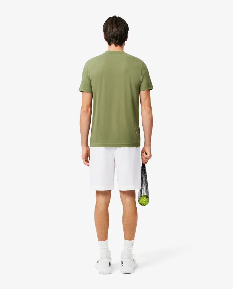 LACOSTE Regular Fit Ultra Dry Tennis Shorts White