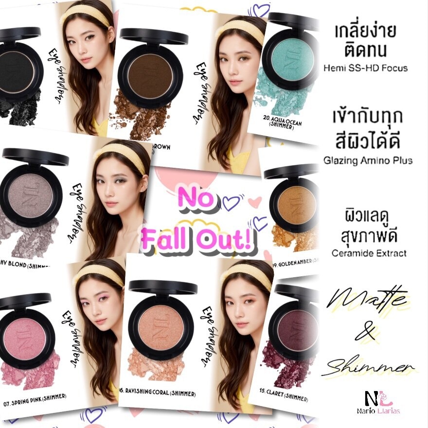 Nario llarias Aesthete Eyes 2g. S07 Spring Pink