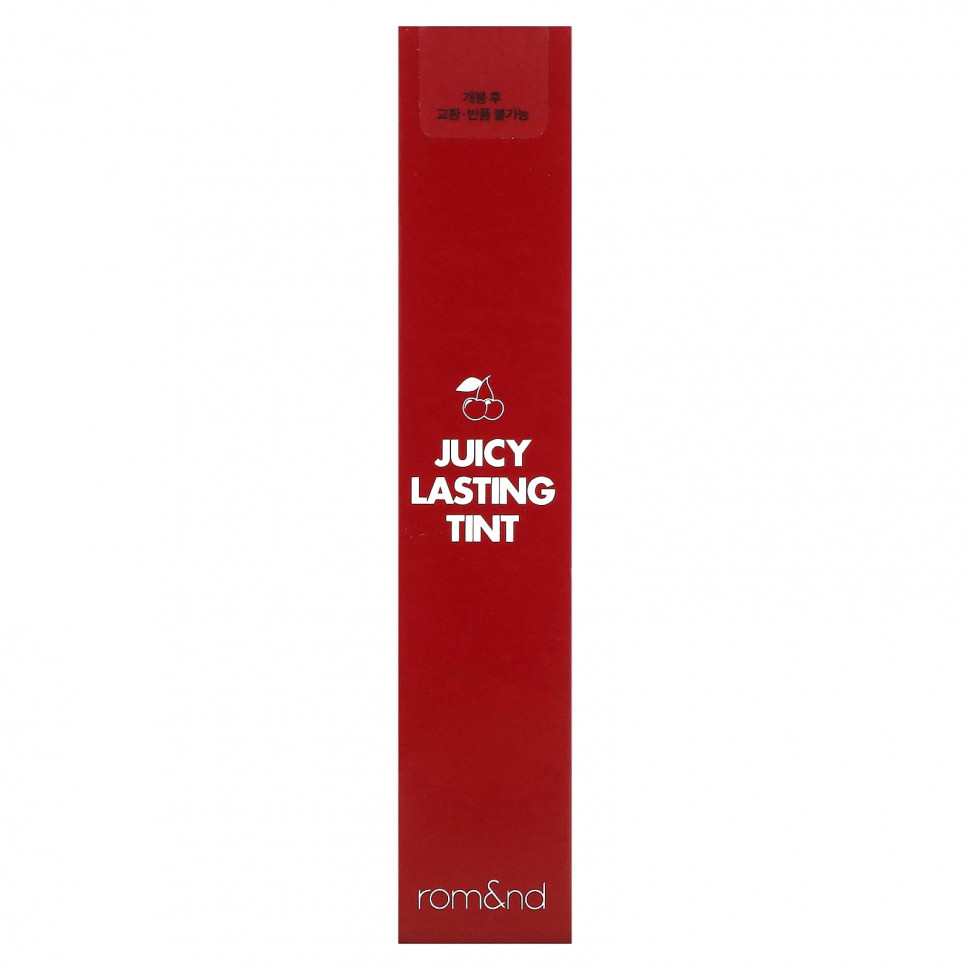 rom&nd, Juicy Lasting Tint, 12 Cherry Bomb, 5,5 г