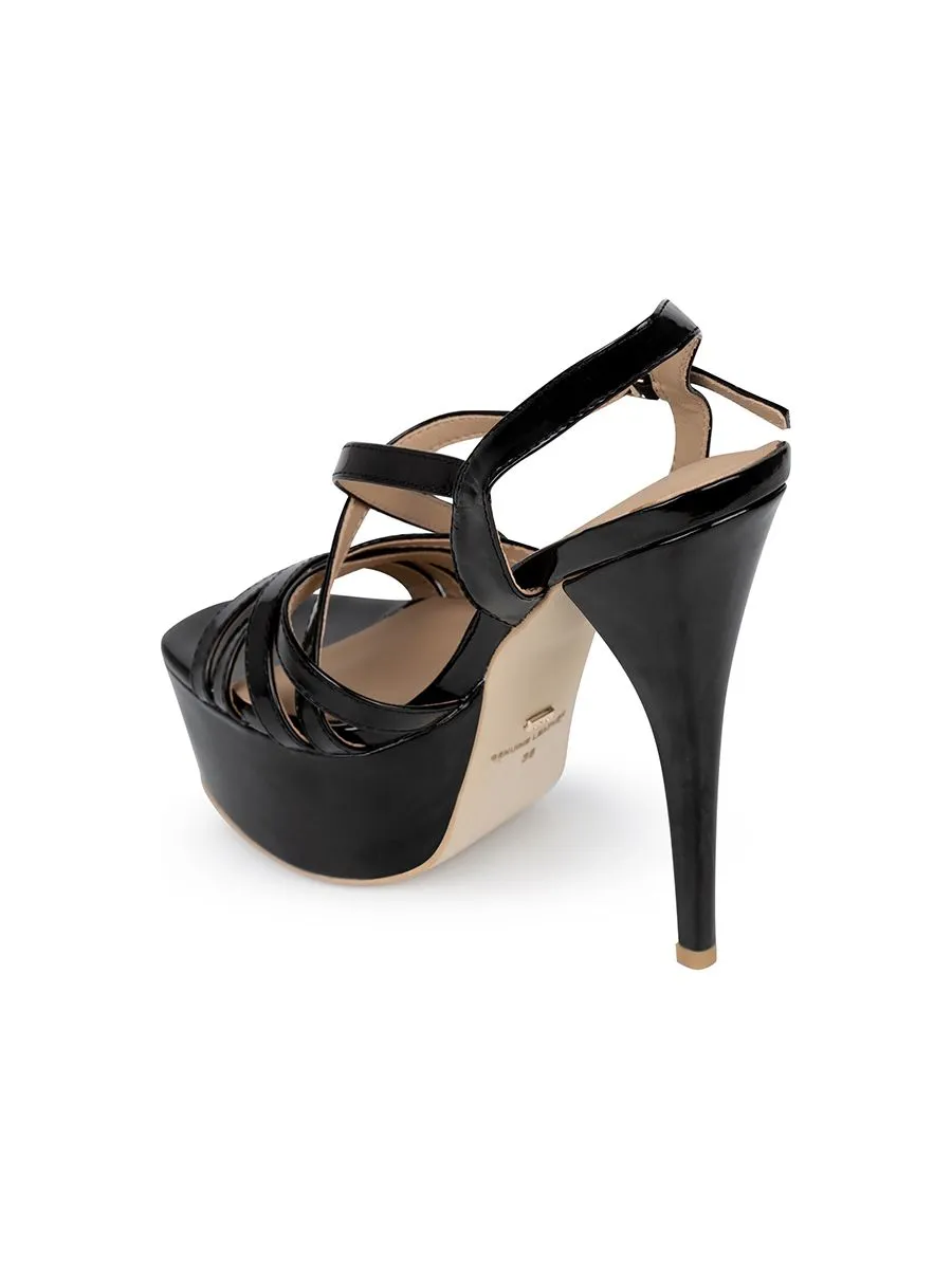 SHU WOMEN  UNIVERSE 5.5" CROWN MOMENT - GLOSSY BLACK