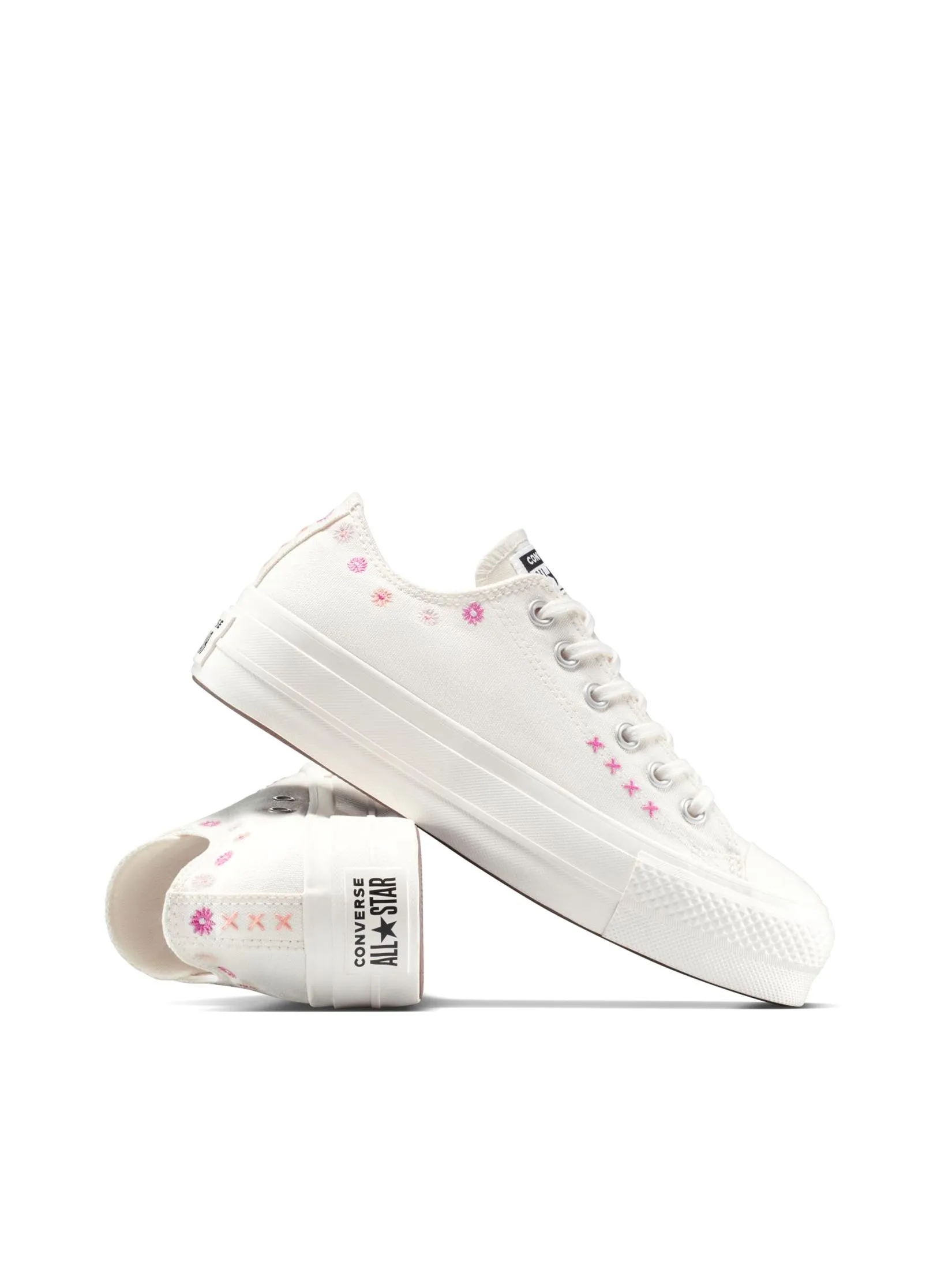 CONVERSE Women Sneakers CTAS Lift Joyful Florals OX Cream