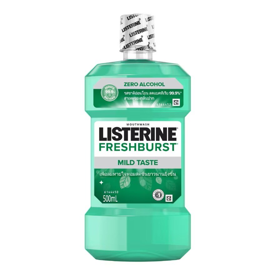 Listerine Mouthwash Freshburst Zero Alcohol 500 Ml.