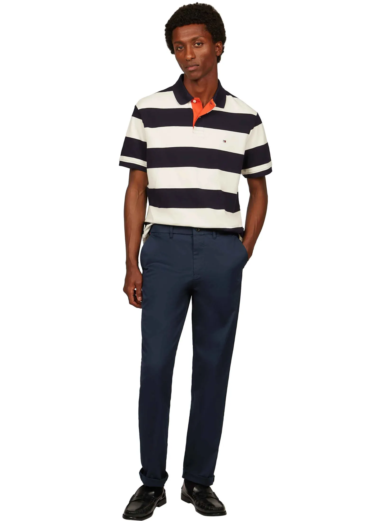 TOMMY HILFIGER MEN PANTS Blue Straight