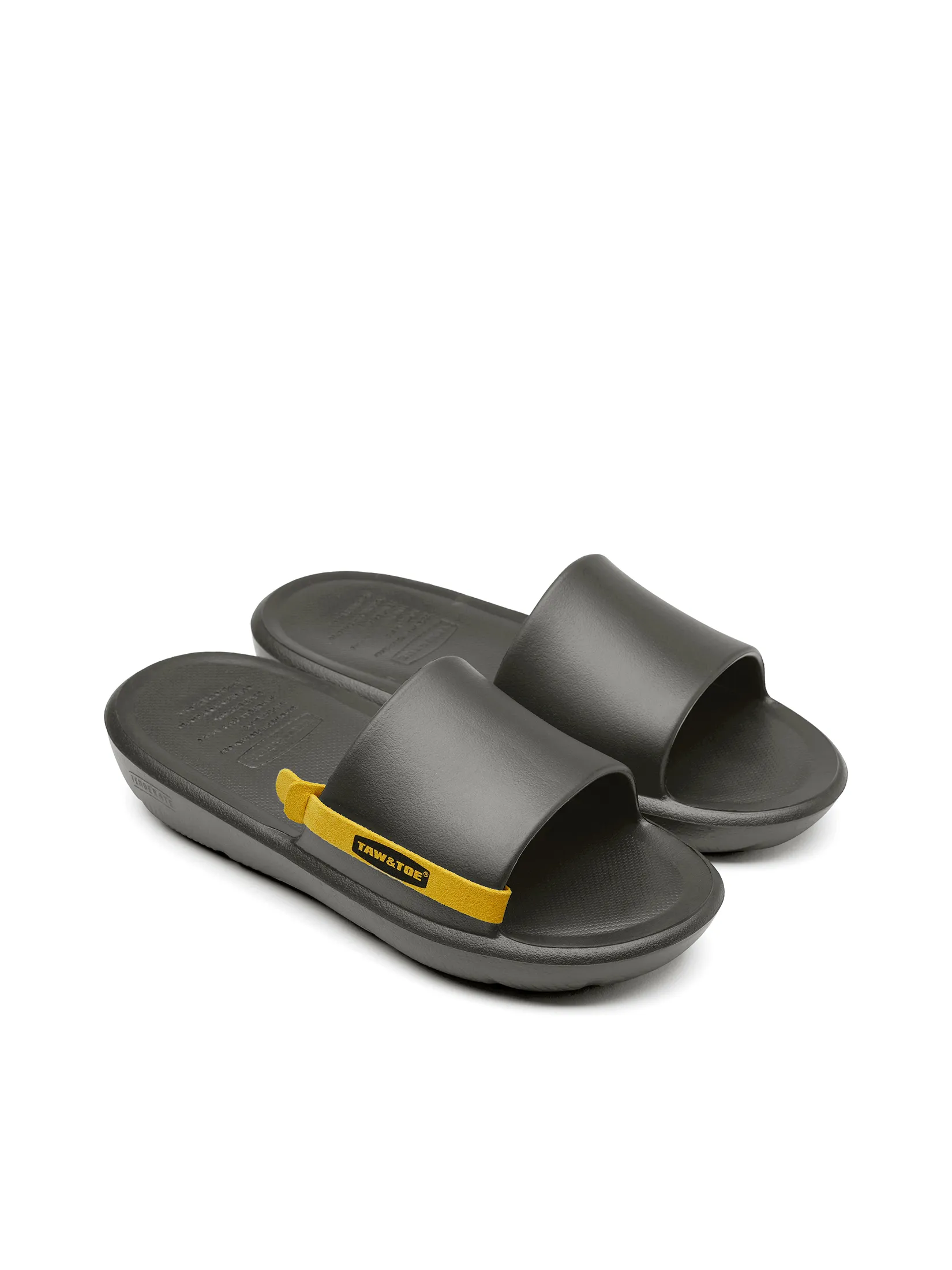 TAW&TOE Unisex Sandals Zerovity Moon Charcoal