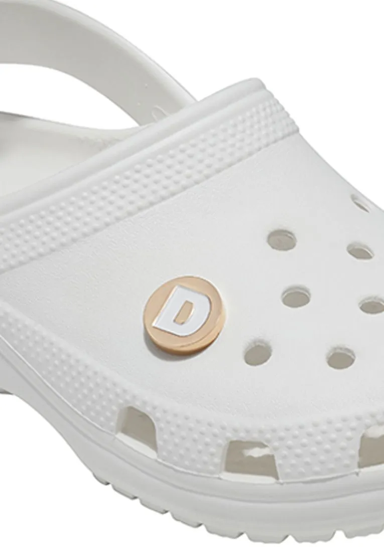 CROCS GOLD CROCS Jibbitz Gold Letter D Shoes Charm