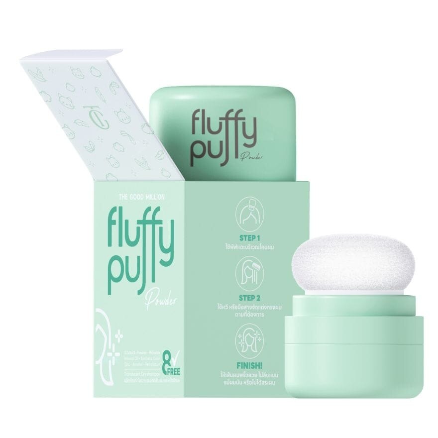 The Good Million Fluffy Puff Powder 5 G. พัฟผมเด้ง